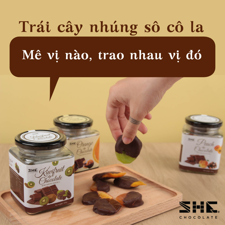 Xoài Nhúng Socola ~ Mango Dipped Chocolate – SHE CHOCOLATE