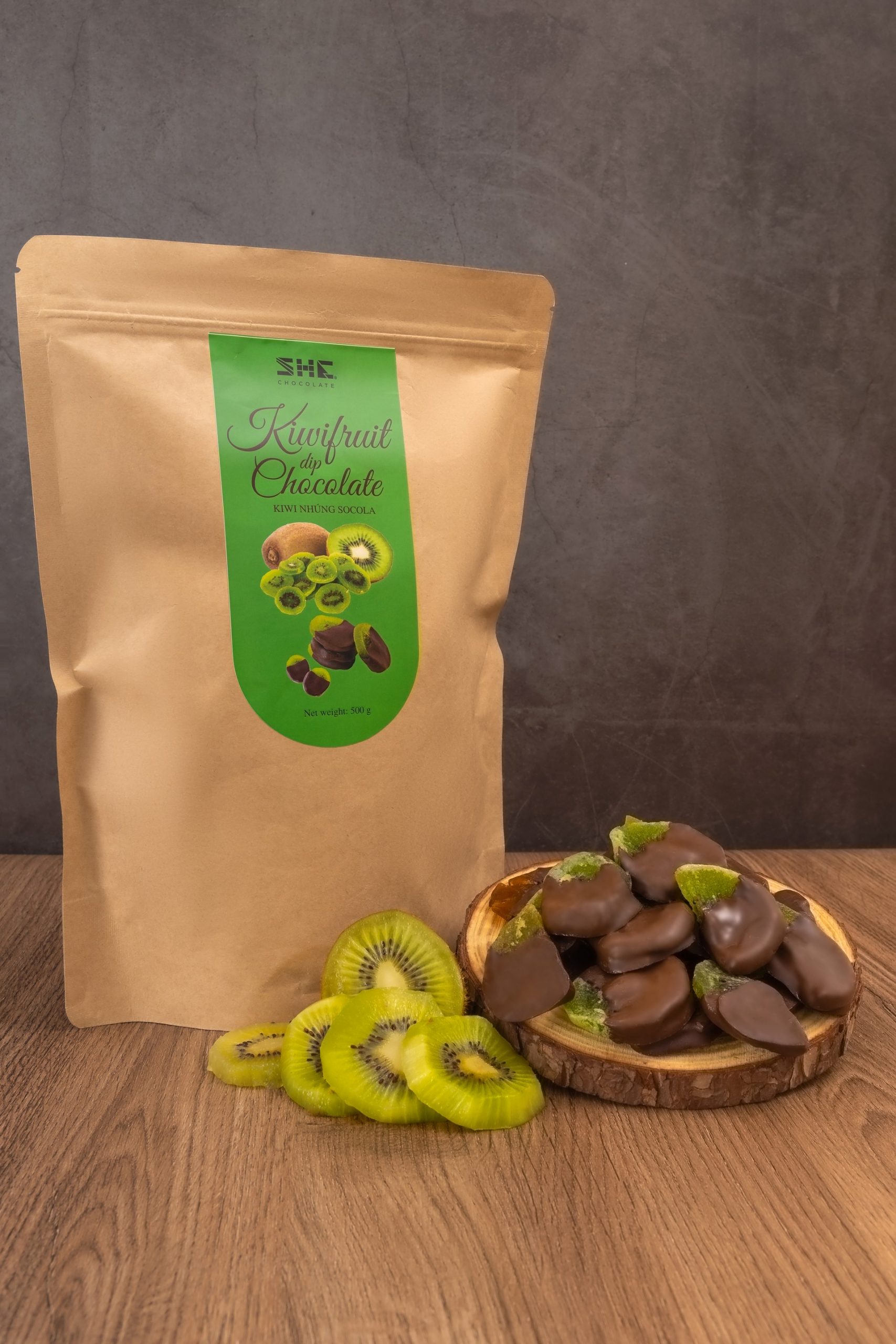 Kiwi Nhúng Socola ~ Kiwifruit Dipped Chocolate – SHE CHOCOLATE
