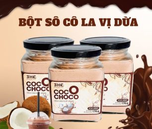Bột chocolate hương vị thơm ngon, vị ngon khó cưỡng