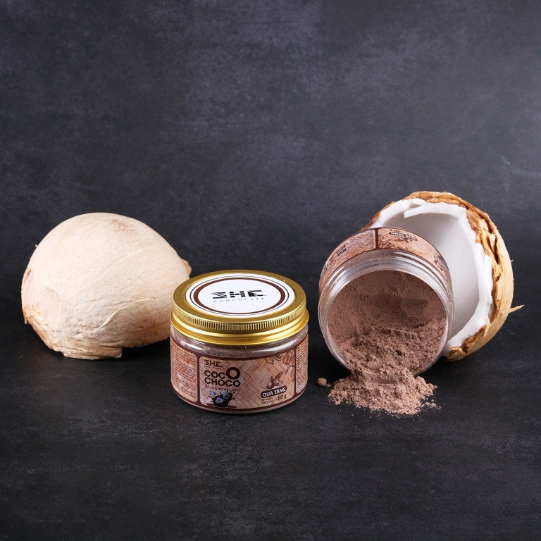 Socola bột dừa 60g - Ice Coco powder Chocolate