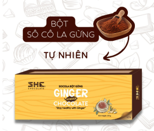 Bột chocolate uống liền tại SHE thơm ngon, hấp dẫn
