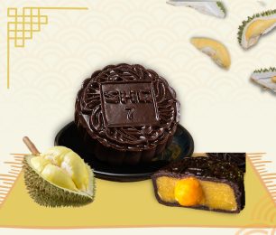 Bánh trung thu socola nhân sầu riêng: Thơm nức mũi, trọn vị ngon