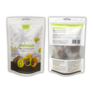 Kiwi nhúng socola túi 120g