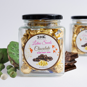 Sô-cô-la viên hạt sen hũ 90g