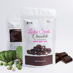 Sô-cô-la viên hạt sen túi 50g