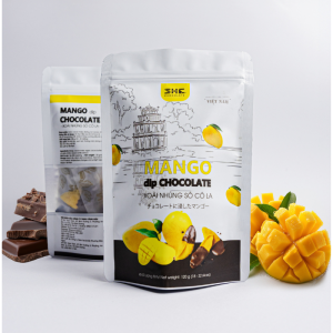 Xoài nhúng sô-cô-la túi 120g