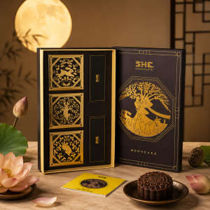 Bộ Quà Bánh Trung Thu Sô-cô-la Cung Trăng Nâu