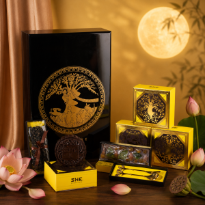 Bộ Quà Bánh Trung Thu Sô-cô-la Trăng Phú Quý (Đặc Biệt)