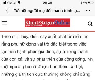 Từ một người mẹ đến hành trình tạo nên “sô-cô-la của sự cân bằng”