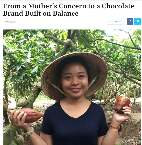 From a Mother’s Concern to a Chocolate Brand Built on Balance
