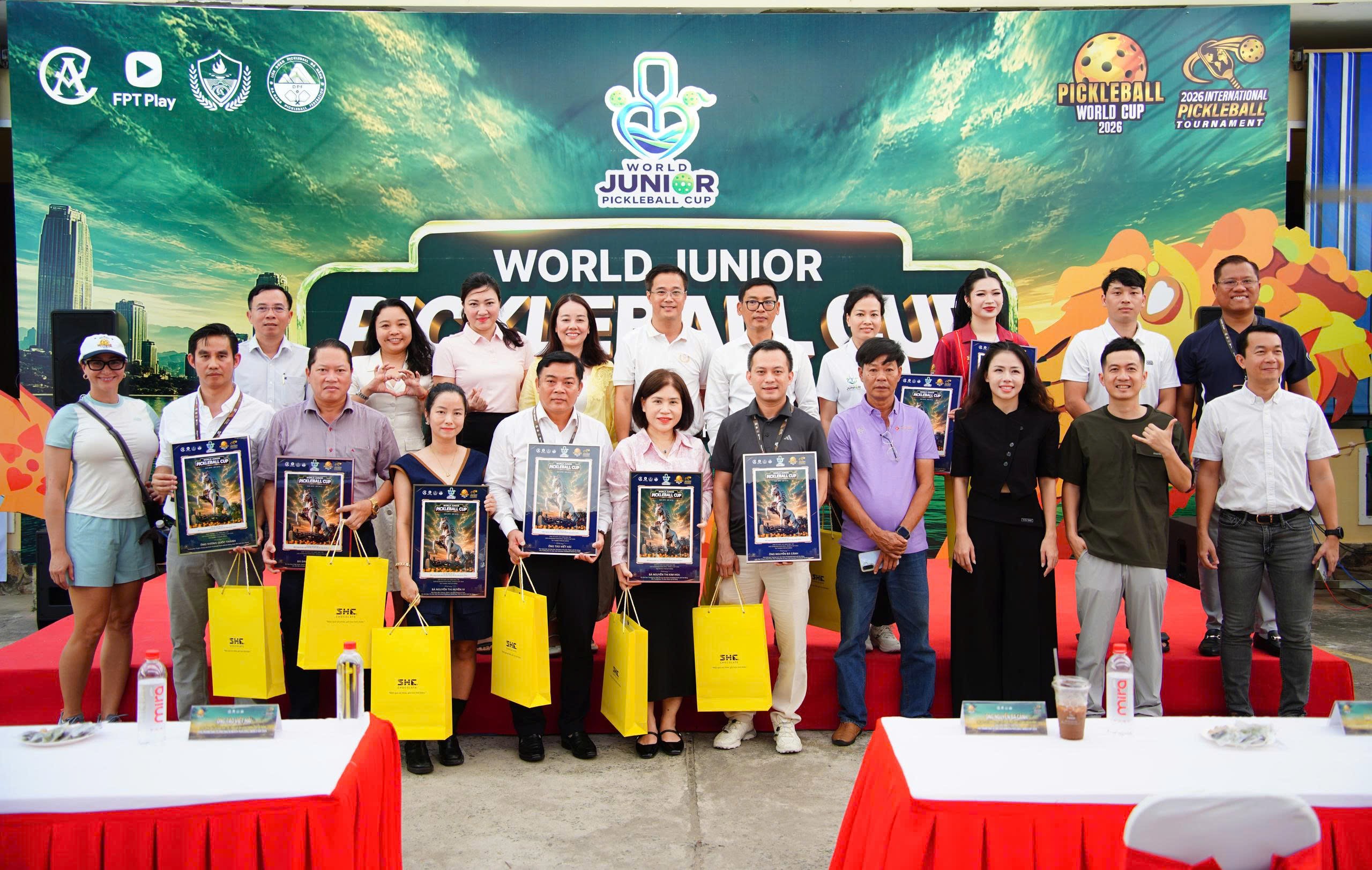 SHE Chocolate đồng hành cùng World Junior Pickleball Cup 2026